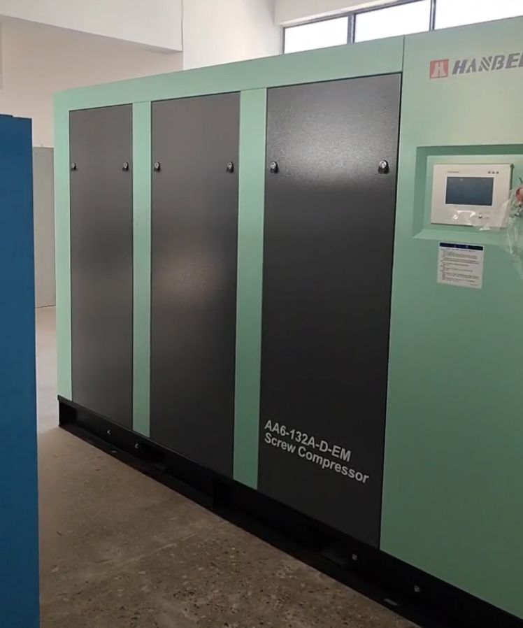 Zweistufiger Permanentmagnet-Luftkompressor mit variabler Frequenz in Thailand ausgeliefert, energieeffiziente Lösung erlangt im Ausland Anerkennung