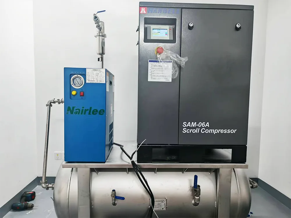 Oil-free Scroll Air Compressor